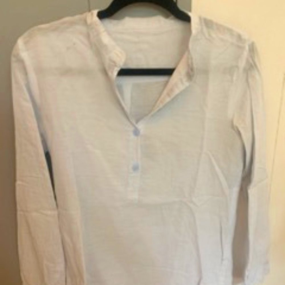 Cotton button-down shirt